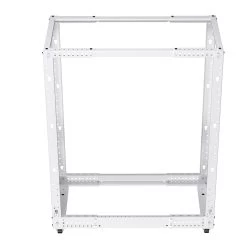 25U Adjustable Depth 4-Post Open Frame, White 8 25U Adjustable Depth 4-Post Open Frame, White -Server Cabinet Accessories 00407330 3 99757.1695062818