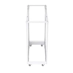 25U Adjustable Depth 4-Post Open Frame, White 9 25U Adjustable Depth 4-Post Open Frame, White -Server Cabinet Accessories 00407330 4 91441.1695062818