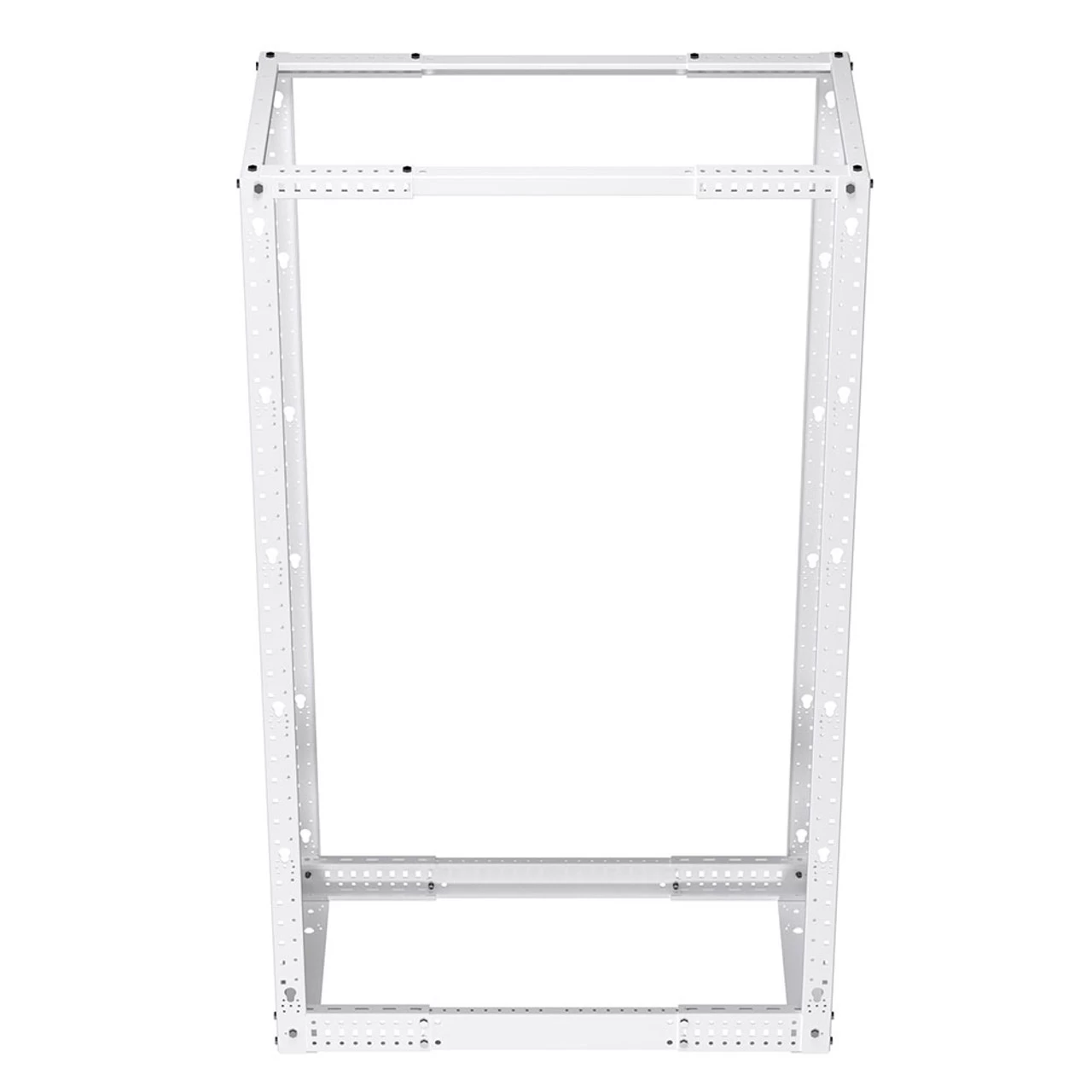37U Adjustable Depth 4-Post Open Frame, White 5 37U Adjustable Depth 4-Post Open Frame, White - Image 3