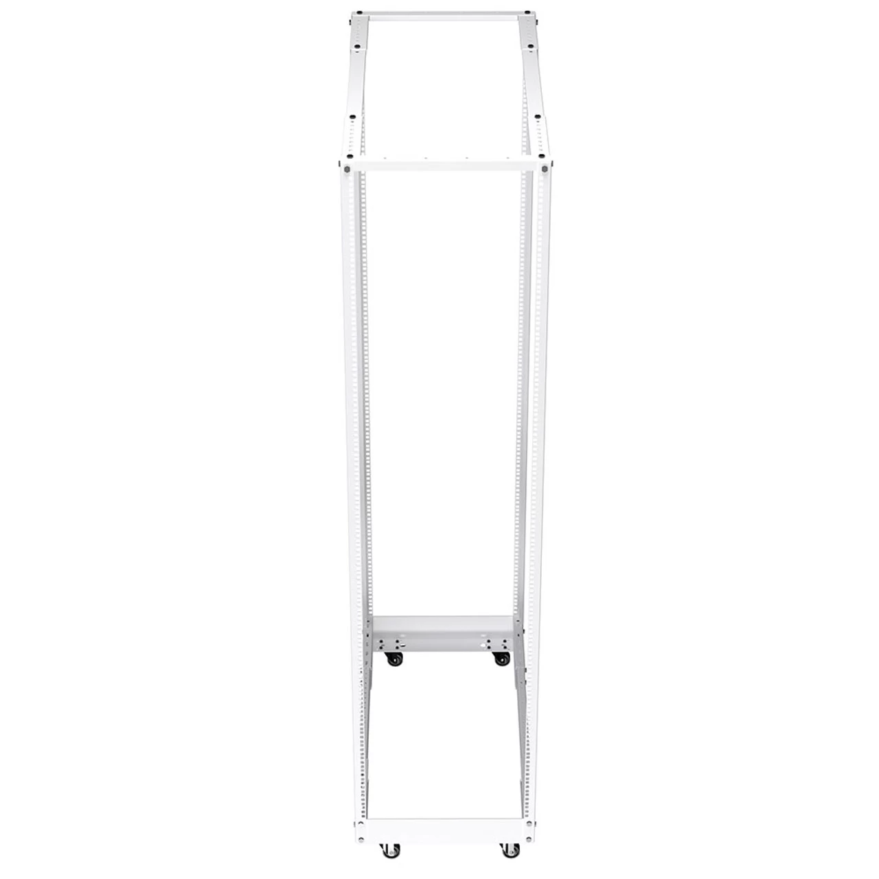 45U Adjustable Depth 4-Post Open Frame Network Rack RAL9003 -Signal White 6 45U Adjustable Depth 4-Post Open Frame Network Rack RAL9003 -Signal White - Image 4