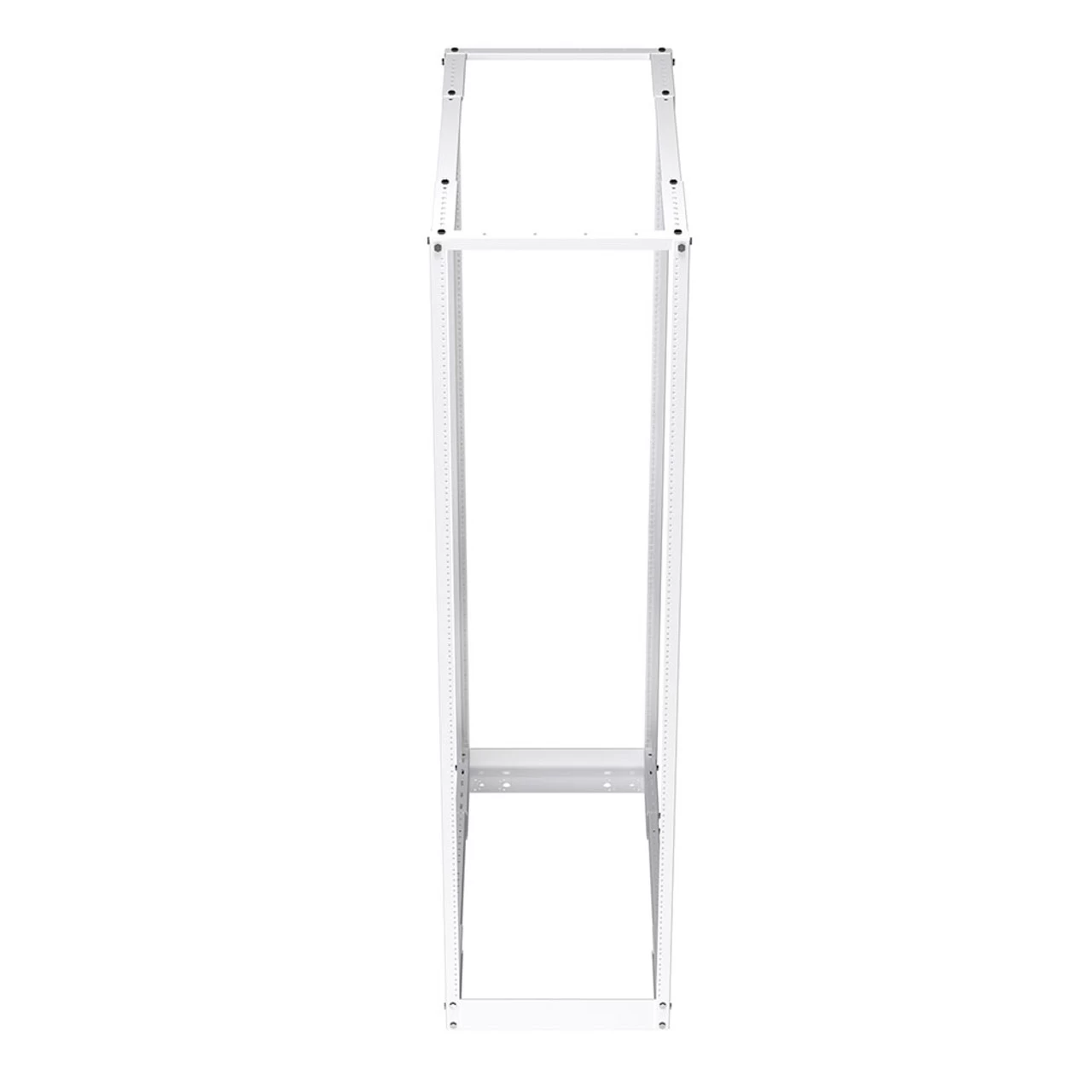 42U Adjustable Depth 4-Post Open Frame, White 10 42U Adjustable Depth 4-Post Open Frame, White - Image 8