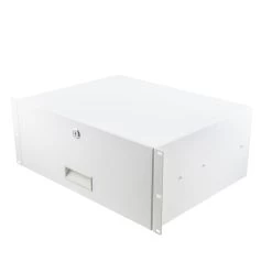 NavePoint 4U Rack Mount Drawer (RAL9003-Signal White)