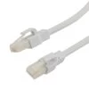 Category 6a 10 Gbps Ethernet Antibacterial Antimicrobial Cable Assembly, RJ45 Male/Plug, U/UTP, 24 AWG, PVC Antibacterial, White, 25 FT 2 Category 6a 10 Gbps Ethernet Antibacterial Antimicrobial Cable Assembly, RJ45 Male/Plug, U/UTP, 24 AWG, PVC Antibacterial, White, 25 FT -Server Cabinet Accessories 00407366 1 34010.1695744115