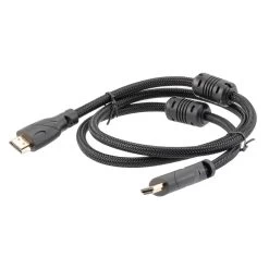 NavePoint HDMI 2.0 Ferrites Braided Cable, Poly, Black, PVC Shell, Supports 4K @ 60Hz, 1M 10 NavePoint HDMI 2.0 Ferrites Braided Cable, Poly, Black, PVC Shell, Supports 4K @ 60Hz, 1M -Server Cabinet Accessories 00407390 4 07695.1700675586