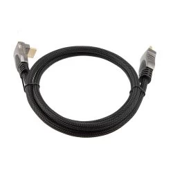 NavePoint HDMI 2.0 Male To Male Braided Cable, PVC With Nylon, Black, Zinc Alloy Shell, Supports 4K @ 60Hz, Right Angle Straight To Right Angle Down, 3M 11 NavePoint HDMI 2.0 Male To Male Braided Cable, PVC With Nylon, Black, Zinc Alloy Shell, Supports 4K @ 60Hz, Right Angle Straight To Right Angle Down, 3M -Server Cabinet Accessories 00407403 5 40214.1700672729