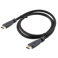 NavePoint HDMI 2.0 Male To Male Braided Cable, PVC With Nylon, Black, PVC Shell, Supports 4K @ 60Hz, 1M 10 NavePoint HDMI 2.0 Male To Male Braided Cable, PVC With Nylon, Black, PVC Shell, Supports 4K @ 60Hz, 1M -Server Cabinet Accessories 00407405 4 49967.1700672476