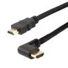 NavePoint HDMI 2.0 Male To Male Braided Cable, PVC With Nylon, Black, PVC Shell, Supports 4K @ 60Hz, Right Angle, 3M 2 NavePoint HDMI 2.0 Male To Male Braided Cable, PVC With Nylon, Black, PVC Shell, Supports 4K @ 60Hz, Right Angle, 3M -Server Cabinet Accessories 00407411 1 97539.1700670511
