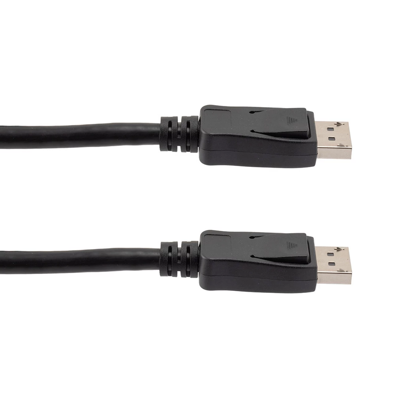 NavePoint DisplayPort 2.0 Male To Male Cable, PVC Jacket, Black, PVC Shell, Supports 16K @ 120Hz, 3M 4 NavePoint DisplayPort 2.0 Male To Male Cable, PVC Jacket, Black, PVC Shell, Supports 16K @ 120Hz, 3M - Image 2