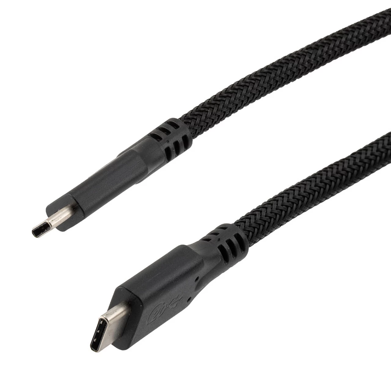 NavePoint USB C 4.0 Male To USB C 4.0 Male Cable, Molded PVC, Supports 20 Volts/100 Watts, 20 Gbps, Black Nylon Braid, 3M Length 3 NavePoint USB C 4.0 Male To USB C 4.0 Male Cable, Molded PVC, Supports 20 Volts/100 Watts, 20 Gbps, Black Nylon Braid, 3M Length