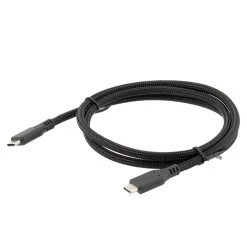 NavePoint USB C 4.0 Male To USB C 4.0 Male Cable, Molded PVC, Supports 5 Volts/100 Watts, 40 Gbps, Black Nylon Braid, 1M Length 7 NavePoint USB C 4.0 Male To USB C 4.0 Male Cable, Molded PVC, Supports 5 Volts/100 Watts, 40 Gbps, Black Nylon Braid, 1M Length -Server Cabinet Accessories 00407426 3 54618.1698866961