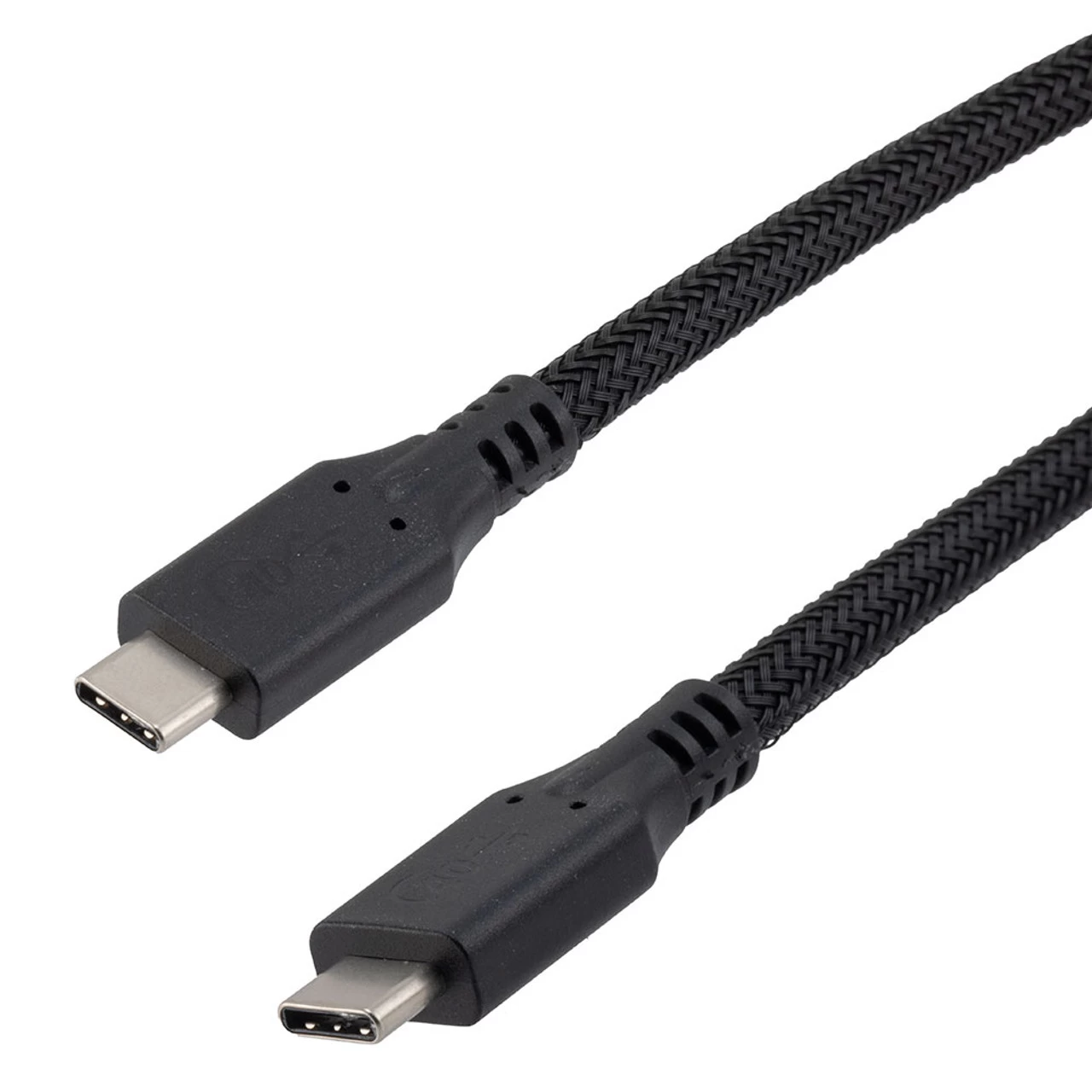 NavePoint USB C 4.0 Male To USB C 4.0 Male Cable, Molded PVC, Supports 20 Volts/240 Watts, 40 Gbps, Black Nylon Braid, 1M Length 3 NavePoint USB C 4.0 Male To USB C 4.0 Male Cable, Molded PVC, Supports 20 Volts/240 Watts, 40 Gbps, Black Nylon Braid, 1M Length
