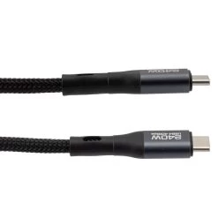 NavePoint USB C 4.0 Male To USB C 4.0 Male Cable, Metal, Supports 20 Volts/240 Watts, 40 Gbps, Black Nylon Braid, 1M Length 6 NavePoint USB C 4.0 Male To USB C 4.0 Male Cable, Metal, Supports 20 Volts/240 Watts, 40 Gbps, Black Nylon Braid, 1M Length -Server Cabinet Accessories 00407429 2 71458.1699025640