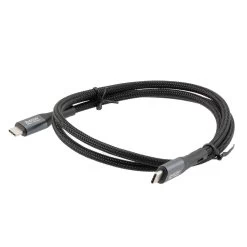 NavePoint USB C 4.0 Male To USB C 4.0 Male Cable, Metal, Supports 20 Volts/240 Watts, 40 Gbps, Black Nylon Braid, 1M Length 7 NavePoint USB C 4.0 Male To USB C 4.0 Male Cable, Metal, Supports 20 Volts/240 Watts, 40 Gbps, Black Nylon Braid, 1M Length -Server Cabinet Accessories 00407429 3 72952.1699025640