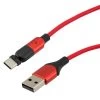 NavePoint USB 2.0 180-degree Rotating Head PVC Nylon Braided Cable, Red, USB A Male To USB C Micro Male, 2 Meter 1 NavePoint USB 2.0 180-degree Rotating Head PVC Nylon Braided Cable, Red, USB A Male To USB C Micro Male, 2 Meter -Server Cabinet Accessories 00407438 1 28612.1699987944