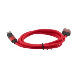 NavePoint USB 2.0 180-degree Rotating Head PVC Nylon Braided Cable, Red, USB A Male To USB C Micro Male, 2 Meter 11 NavePoint USB 2.0 180-degree Rotating Head PVC Nylon Braided Cable, Red, USB A Male To USB C Micro Male, 2 Meter -Server Cabinet Accessories 00407438 5 18508.1699987943